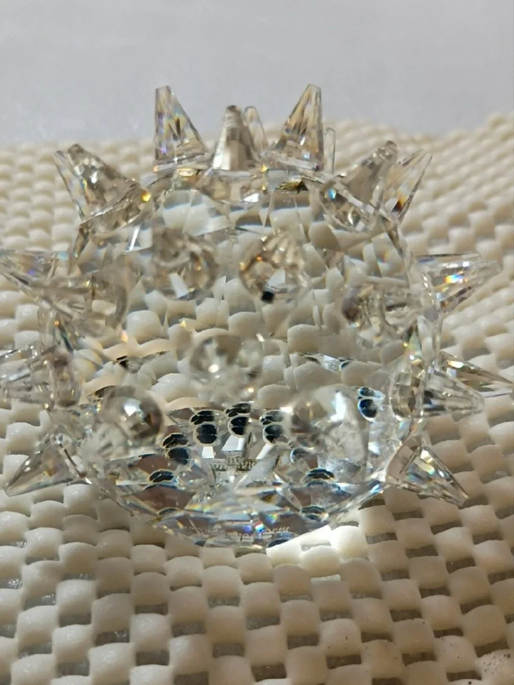 Swarovski Retired Summer  Meadow Hedgehog  Figurine EUC